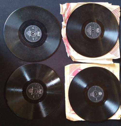 Lot of Four Elvis Presley 78 Grampohone Records - RCA