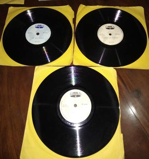 3 x English 78 RPM Religious Records