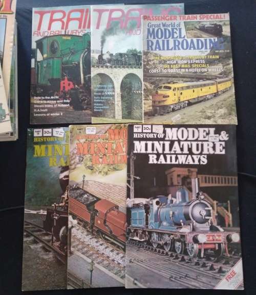 6 x Model Rail etc Magaziines