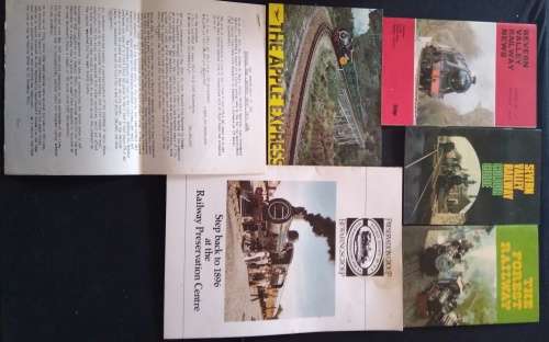 5 x Rail Tourisism booklets
