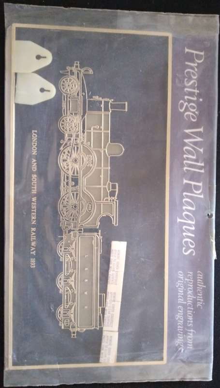 Wall Plaque - L and SWR Locomotive 1893
