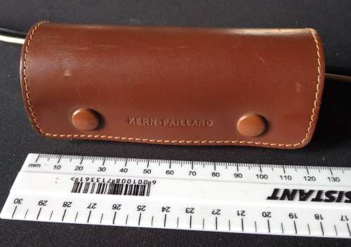 Kern-Pailard Leather Lense Case - 120 mm length
