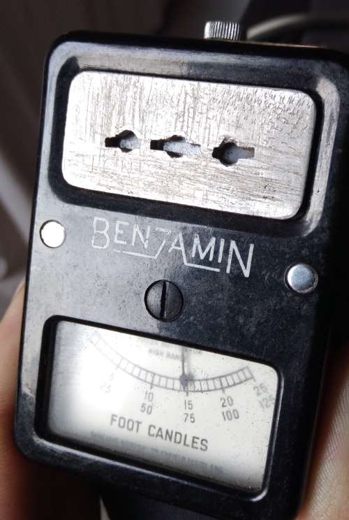 Vintage Benjamin Lux Meter