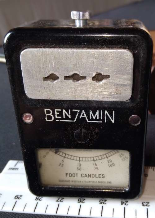 Vintage Benjamin Lux Meter