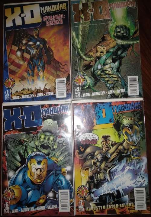 XO Manowar Issues 1 to 8 - Acclaim Comics