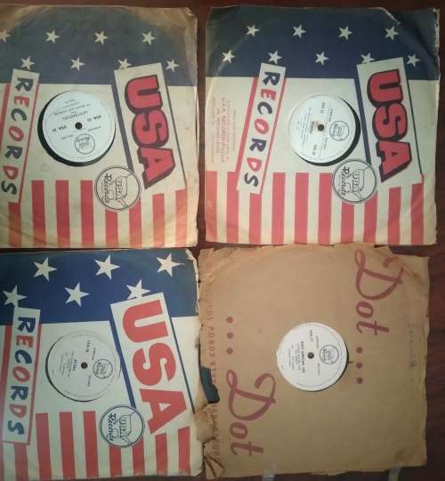 USA Records - 4 x West African Records - 78RPM - Belfast Ndebele, Benoni Jazz Ramblers etc