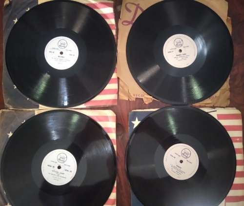 USA Records - 4 x West African Records - 78RPM - Belfast Ndebele, Benoni Jazz Ramblers etc