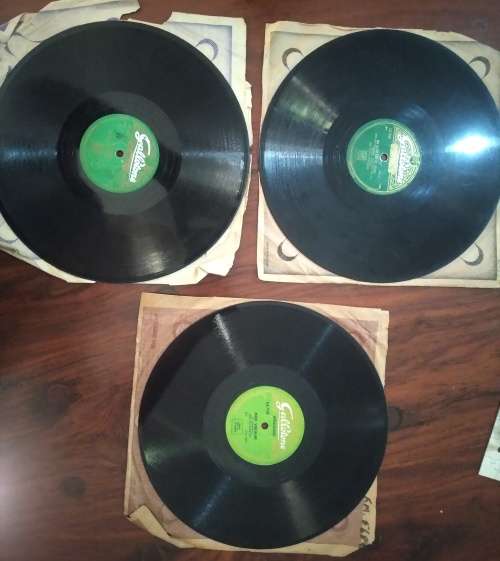 Gallotone - 3 x Afrikaans Records - 78RPM