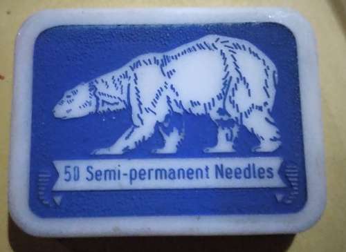 Polor Bear - 50 Semi Permanent Gramophone Needles