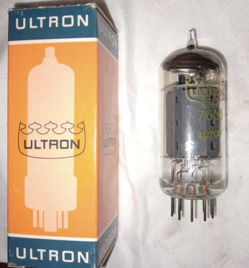 Ultron - Set of 5 x 7868 Vacuum Valve / Tube for Amp