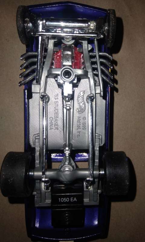 Hotwheels `53 Studebaker Dragster - Larger Scale