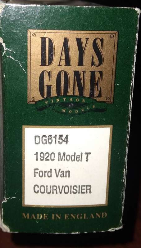 Lledo Days Gone - Model T Ford - Courvoisier Cognac