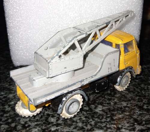Vintage FJ (France Jouets) - Berliet GAX Crane Truck - Price adjusted for Bobshop Shipping