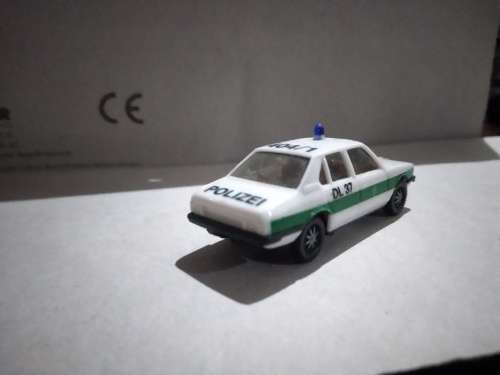 Herpa BMW 528i PoliceCar - 1/87 Scale - Price Adjusted for BobShop Shipping