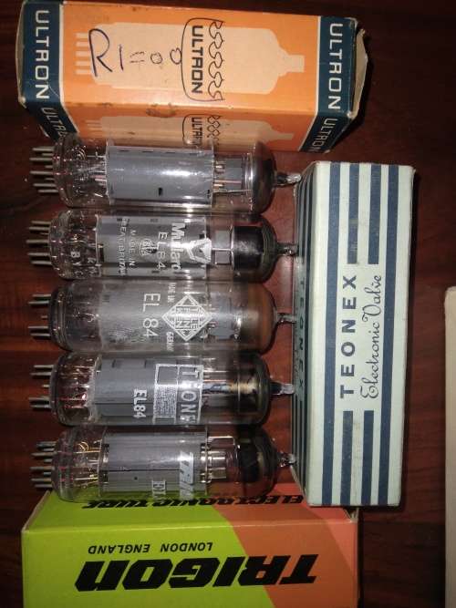 5 x Assorted EL84  Vacuum Valve / Tube for Amp