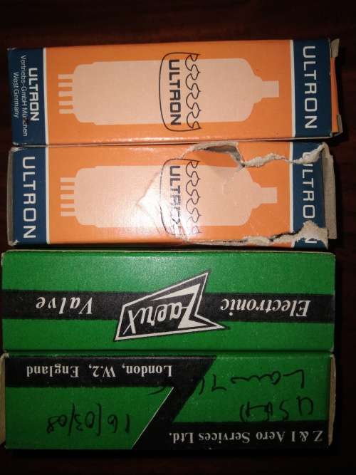 4 x Assorted ECC83  Vacuum Valve / Tube for Amp
