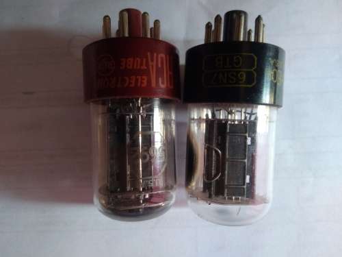 2 x Vacuum Valve / Tube for Amp 6SN7/5692