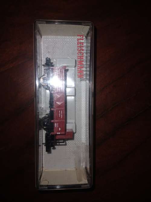 Fleischmann DB Flat Wagon with Brakemans Cabin  - N
