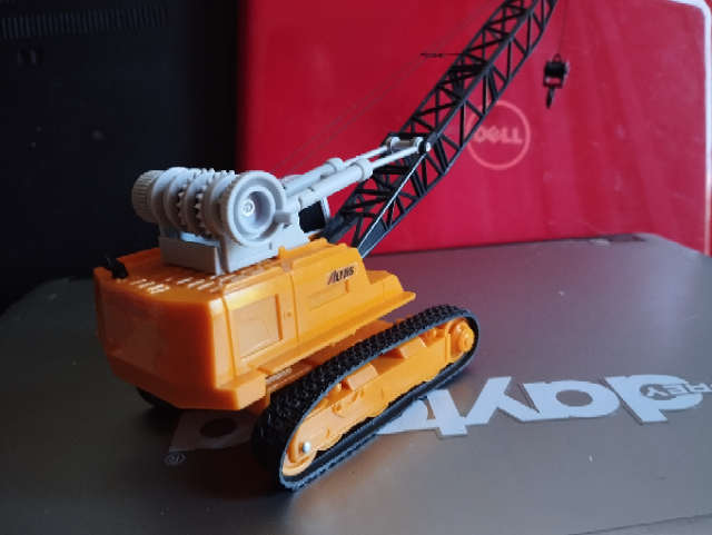 Set of 2 construction Vehicles - Excavator and Crane `ALTAS`