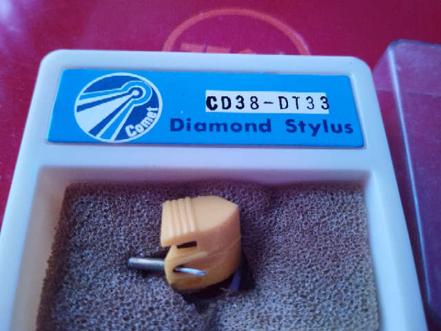 Comet Diamond Cartridge Stylus CD38-DT33 / Needle for Record Player