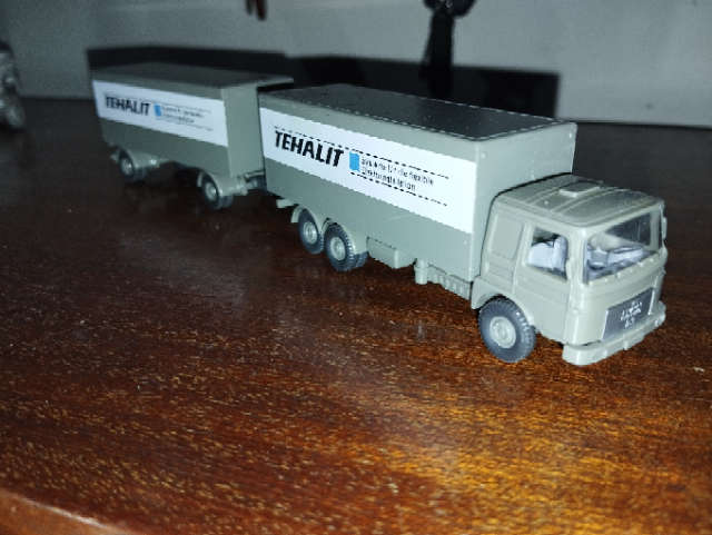 Wiking M.A.N. Büssing Truck & Trailer - Tehalit - 1/87 Scale