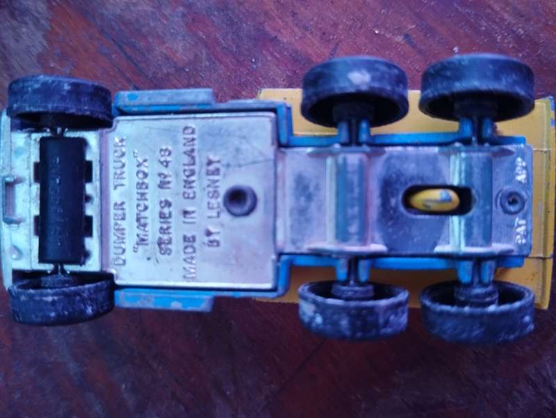 Lesney Matchbox Dodge Dumper Truck - No 48 Superfast