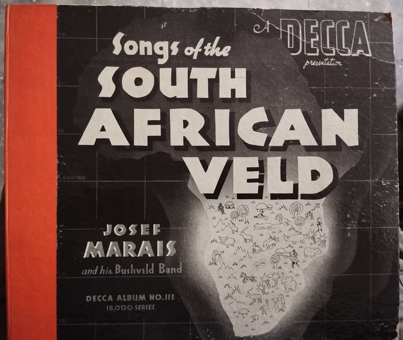 Songs from the South African Veldt Volume 1 and 2 - 6 Grampohone Records