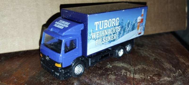 Gabotex Mercedes Benz Actros Beer Truck Tuborg - 1/87 Scale