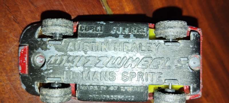 Corgi Austin Healey Le Mans Sprite - Whizzwheels