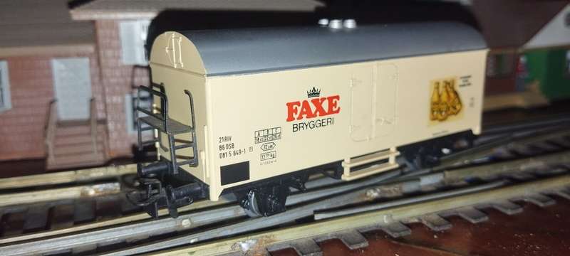 Märklin DSB FAXE Beer Van 4565 - HO AC
