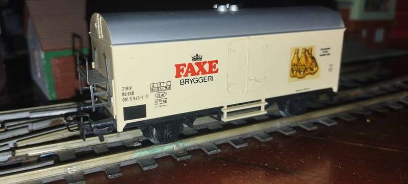 Märklin DSB FAXE Beer Van 4565 - HO AC