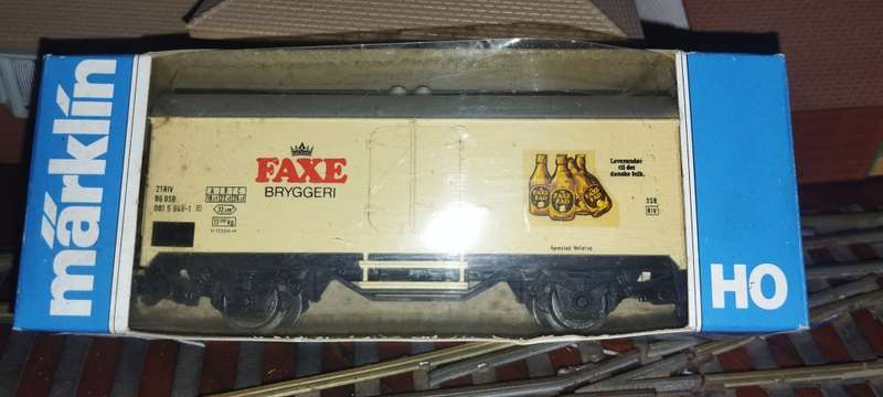 Märklin DSB FAXE Beer Van 4565 - HO AC