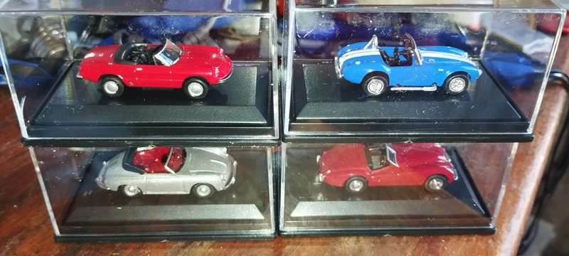 Schuco 4 x Classic Roadster Collectors Box - 1/87 Scale