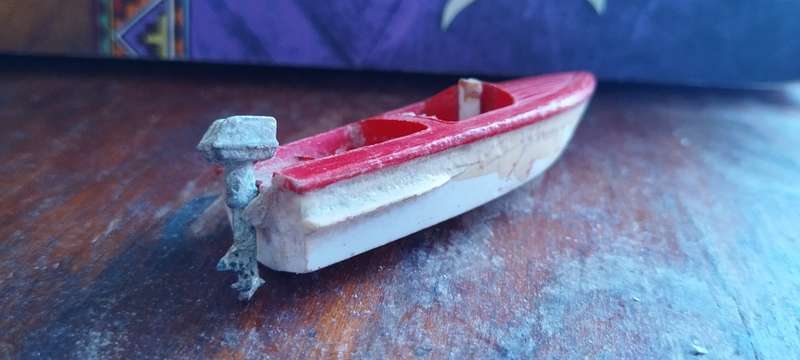 Vintage Lesney Matchbox Speed Boat No 48 - for Boat & Trailer Set
