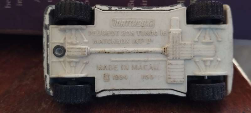 Matchbox Peugeot 205 Turbo 16 Rally Car