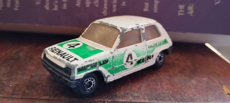 Matchbox Renault 5 TL  - Hatch/Boot Missing - No 21 Superfast
