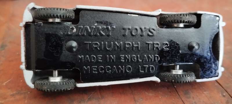 Dinky Toys Triumph TR2  - 111 - 1/43 Scale