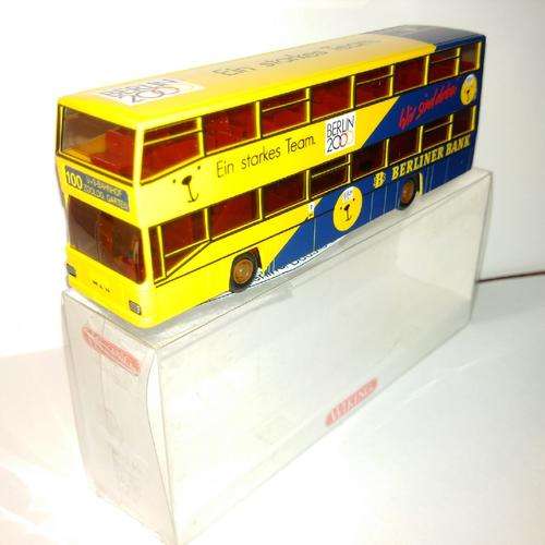 Wiking M.A.N. Double Decker Bus - 1/87 Scale