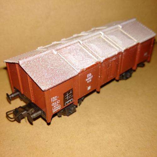 Roco DB Hinged Lid Wagon - HO Scale