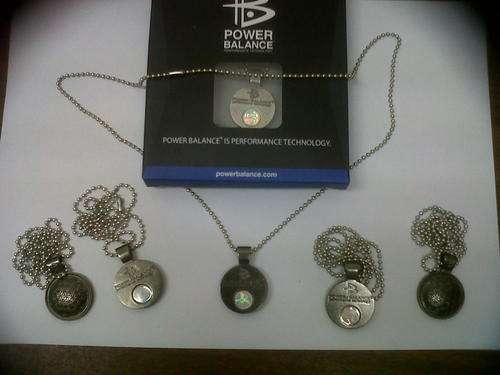 Power Balance zinc alloy necklaces