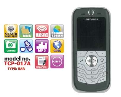 Telefunken Cellphone- colour screen with camera- BRAND NEW