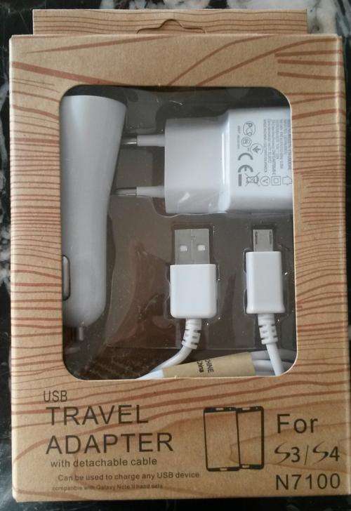 Samsung S3 Charger with FREE Car charger attachment