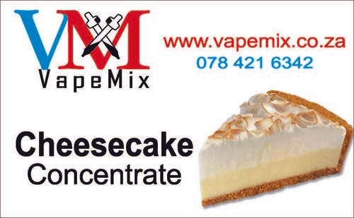 VAPEMIX - CHEESECAKE - FLAVOUR CONCENTRATE - 100ml Wholesale direct to public!!