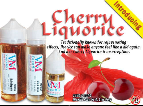 VapeMix - eJuice Bar - Cherry Liquorice