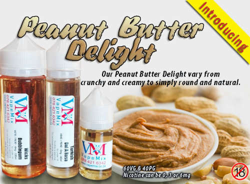 VapeMix - eJuice Bar - Peanut Butter Delight
