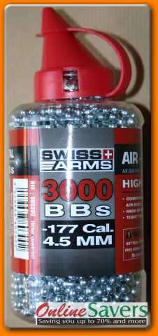 Back in Stock!! - BB Metal 4.5mm - A GRADE - 3000 Pack - Aluminum
