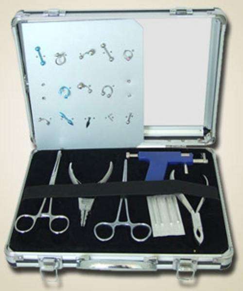 Body Piercing Complete Kit - PRO!! Carry Case Included!!