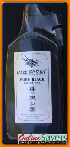 Kuro Sumi Tattoo True Black Ink 12oz - Buy in Bulk & Save!!