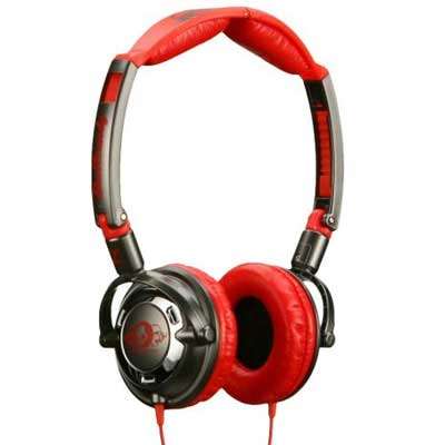 SkullCandy..  Lowrider - RED - Black Chrome..  New Sealed. Stock Clearence