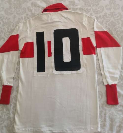 Transvaal Match Worn Rugby Jersey - 70's 80's - Very nice jersey, no color fading. Bright white/red